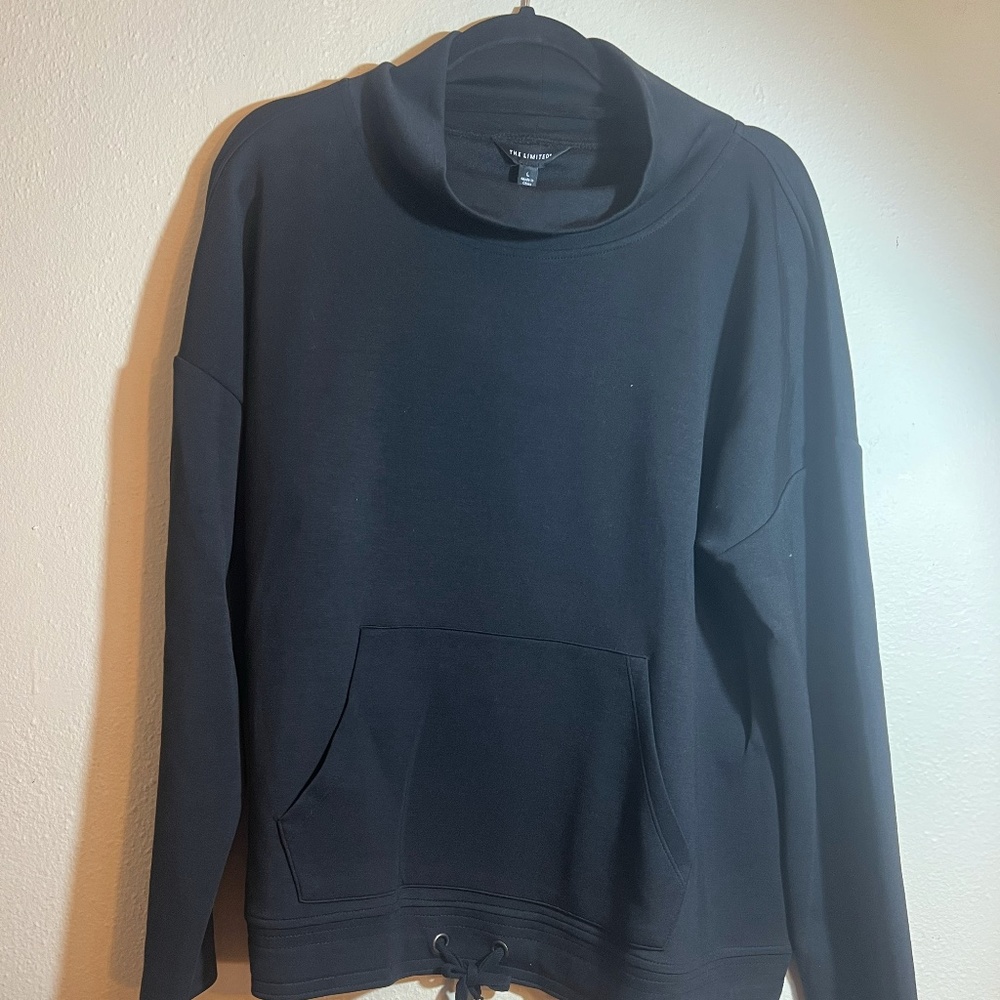 Black "THE LIMITED" Sweatshirt size Large NWT